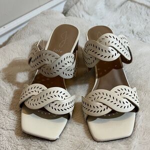 Joie Women's White Heeled Sandals